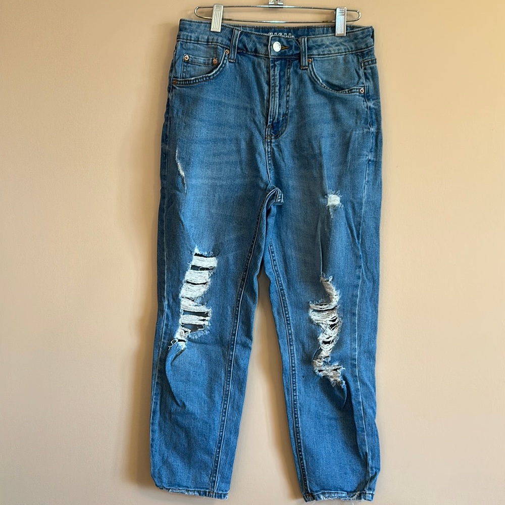 Wild Fable High rise mom jeans.